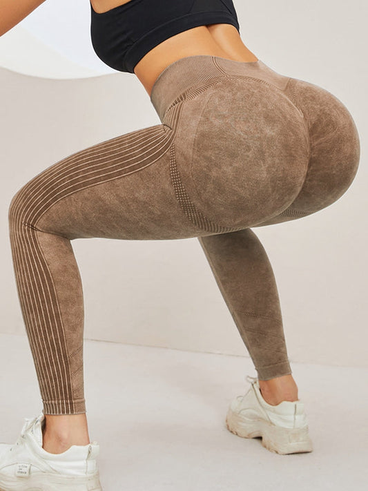 BUYCO Female Ruched Back Seamless Fit Leggings