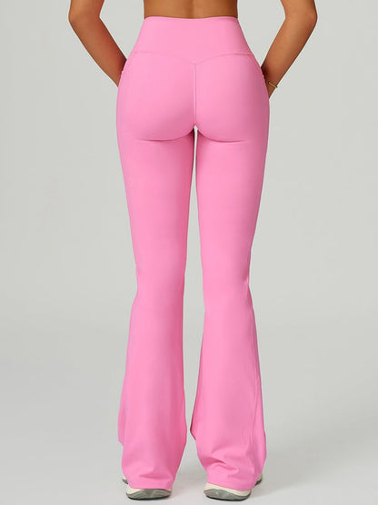 BUYCO Female V shape-waist Flare Leggings