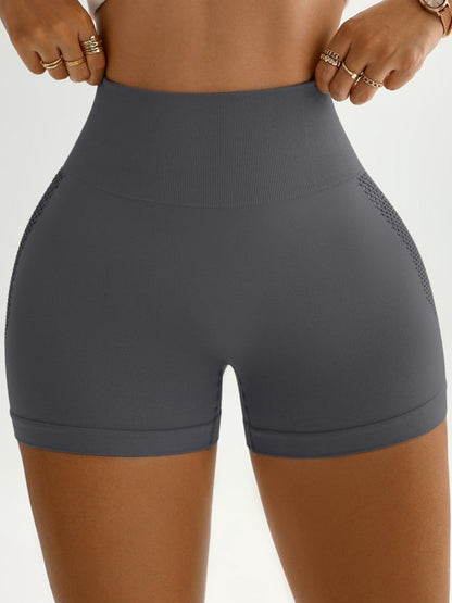 BUYCO Female Fishnet Seamless Fit Shorts