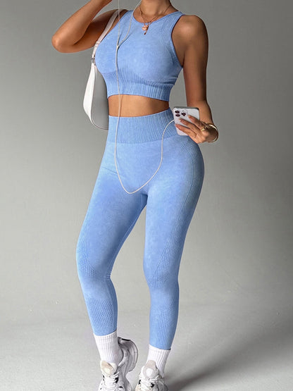 BUYCO Female Denim Seamless Tracksuit