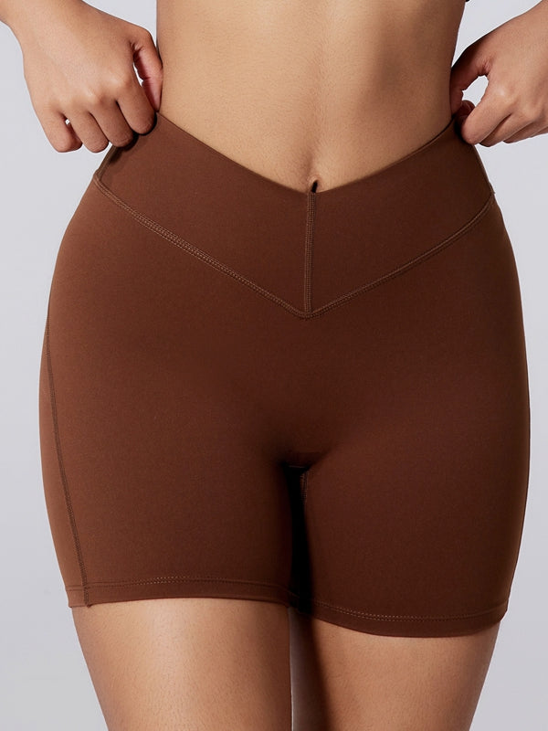 BUYCO Female V-shape Waist Hip-lift Shorts