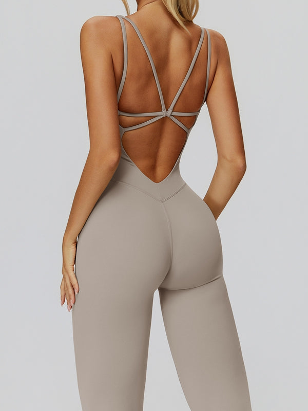 BUYCO Female Cross Back Jumpsuit